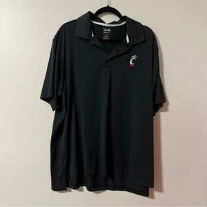 Cincinnati Bearcats Adidas Golf polo light weight breathable cool size XLarge